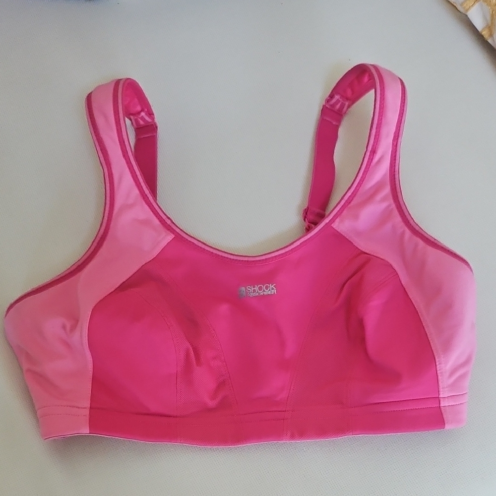 Pink Sports Bra